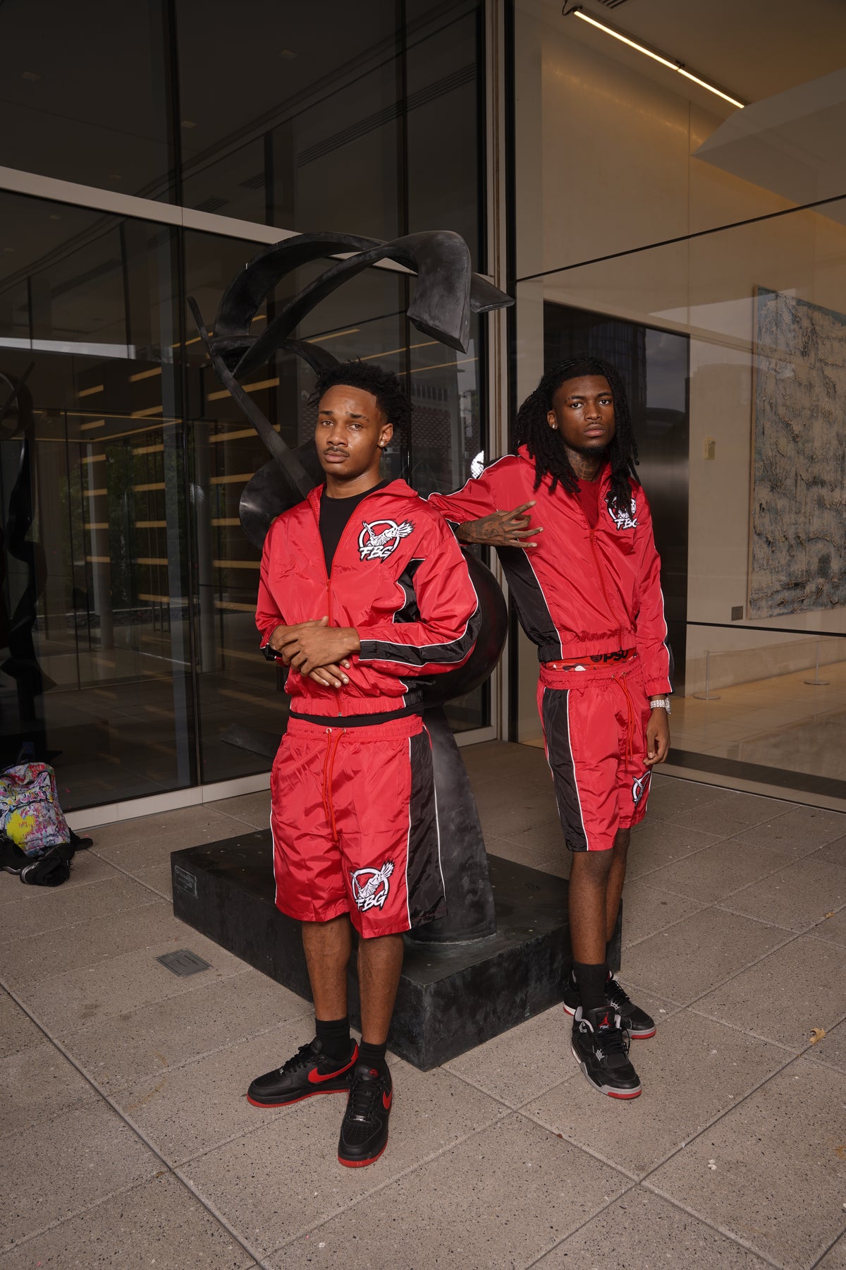 “RED” FBG WINDBREAKER SET