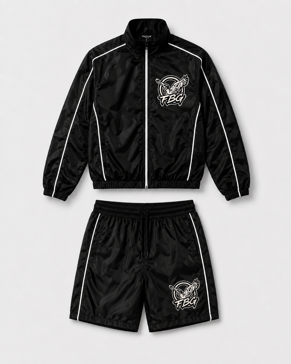“BLACK” FBG WINDBREAKER SET