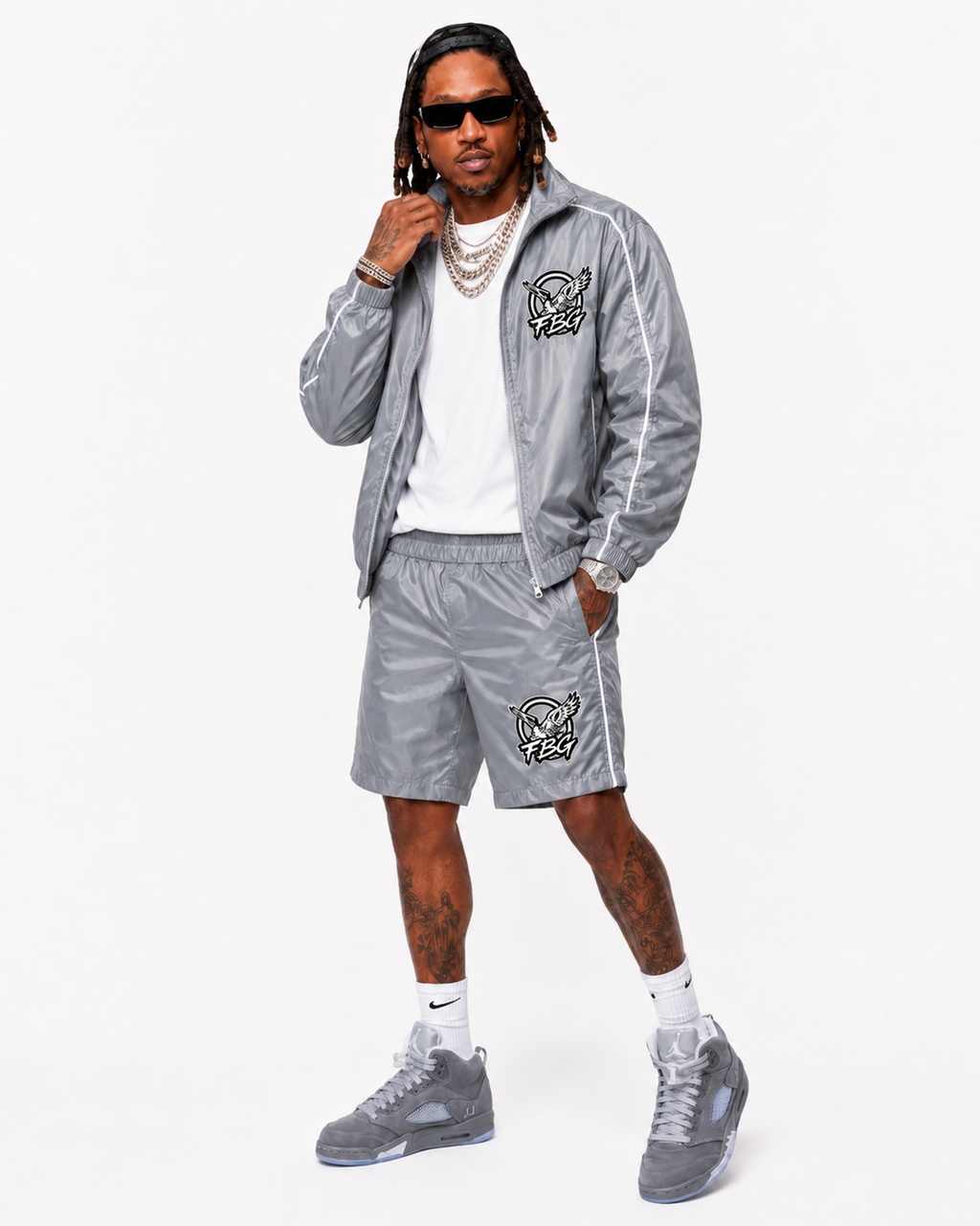 “GREY” FBG WINDBREAKER SET