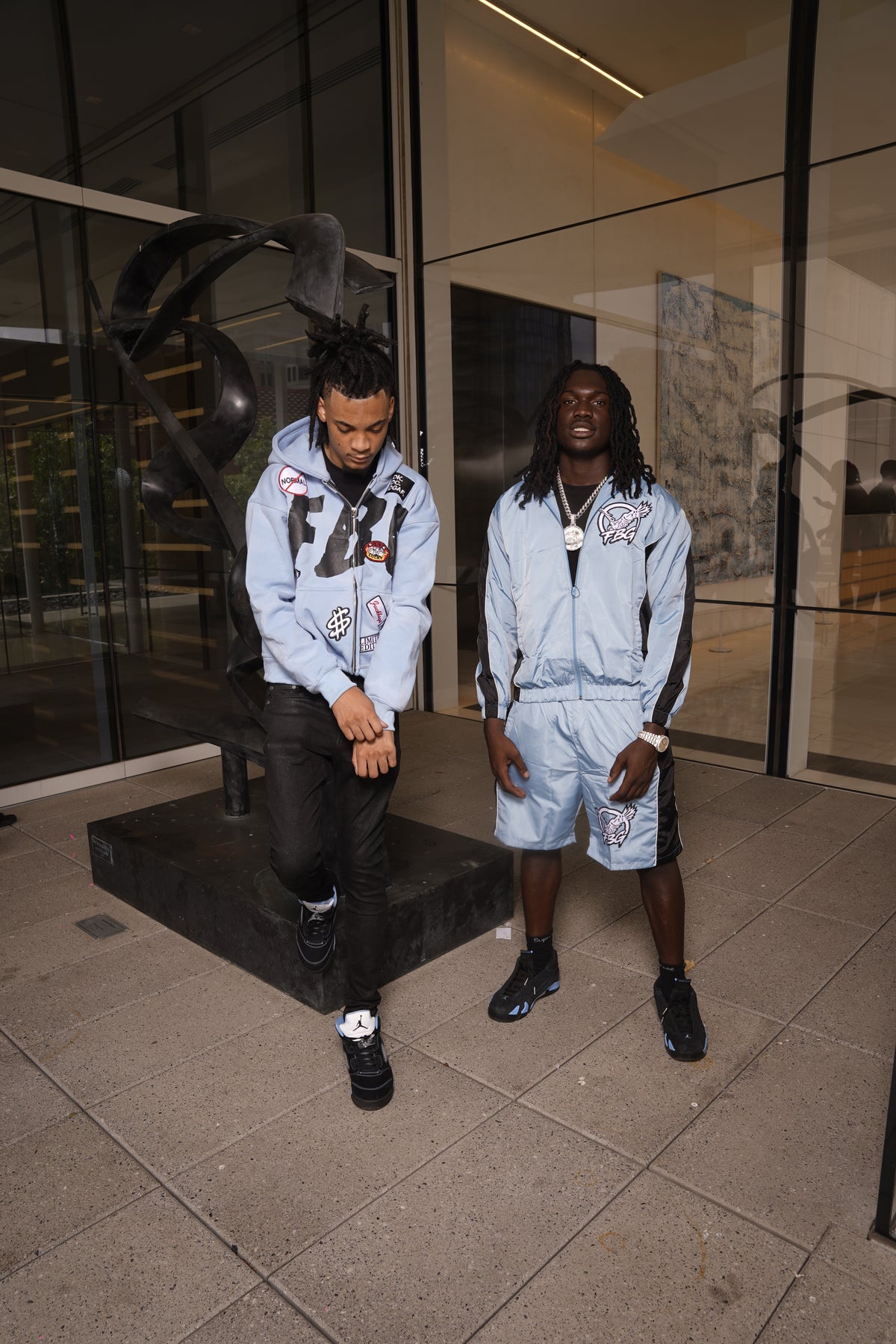 “LEGEND BLUE” FBG WINDBREAKER SET