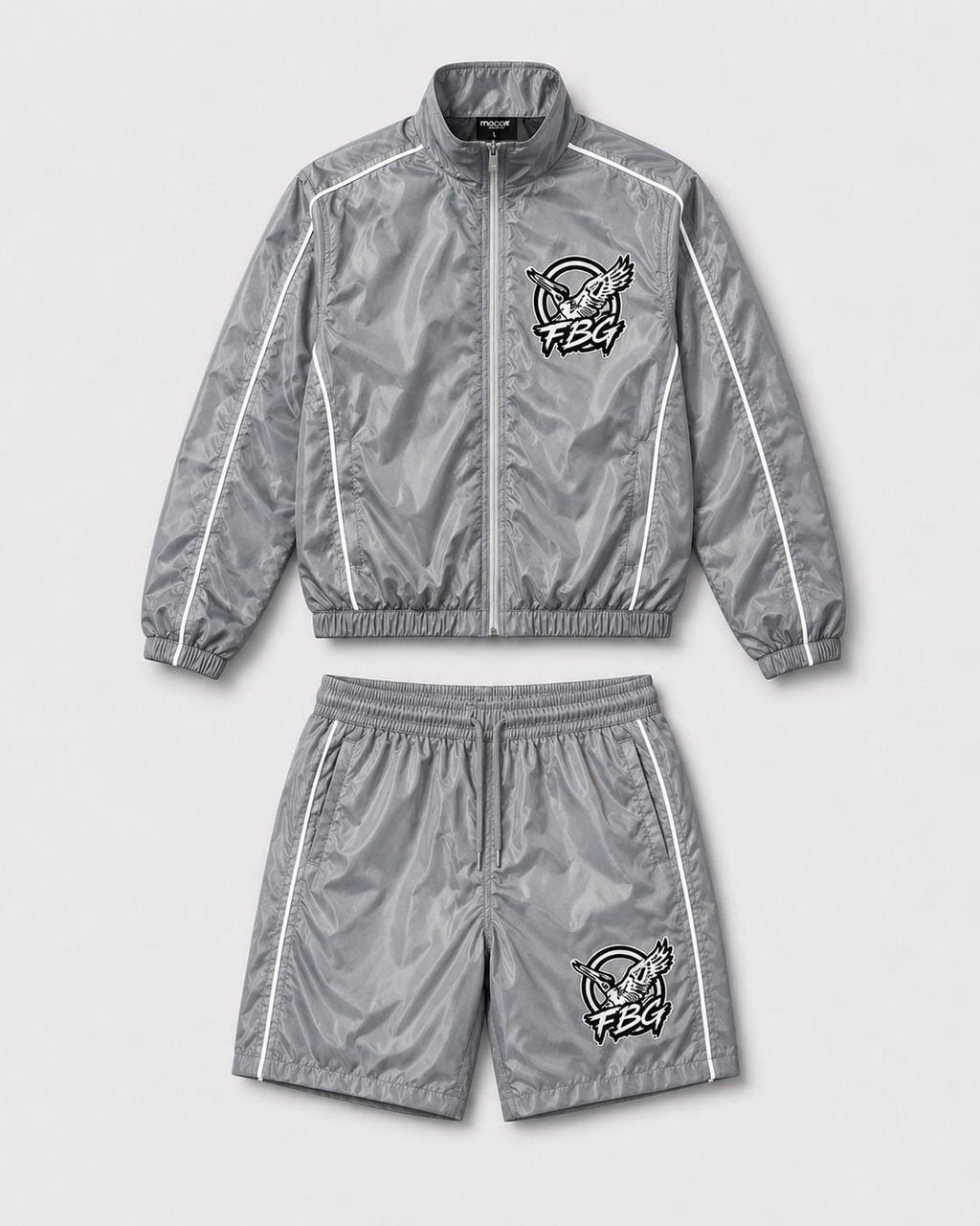 “GREY” FBG WINDBREAKER SET