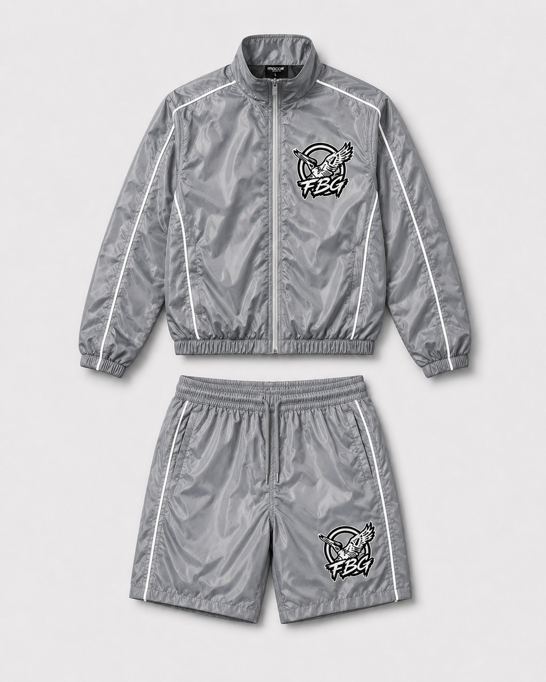 “GREY” FBG WINDBREAKER SET