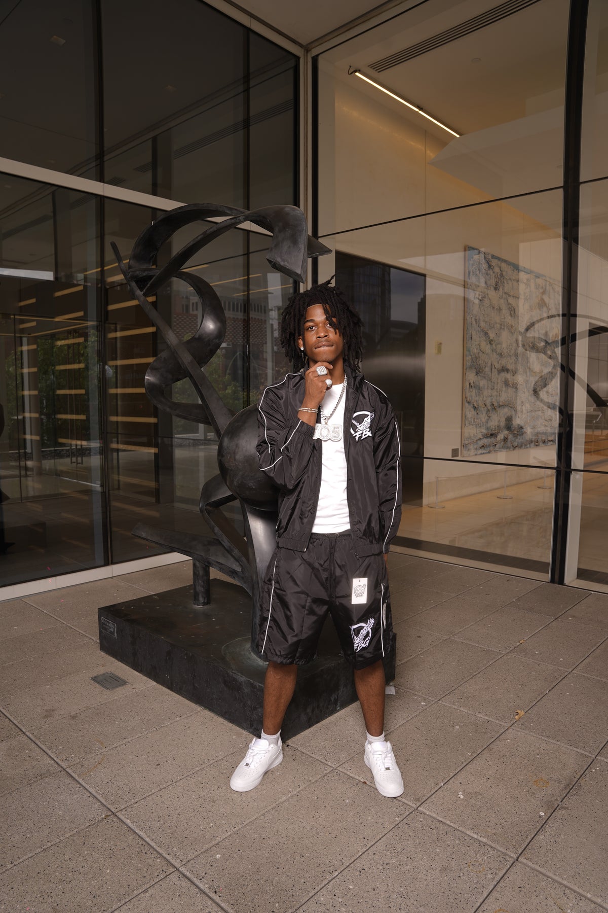 “BLACK” FBG WINDBREAKER SET
