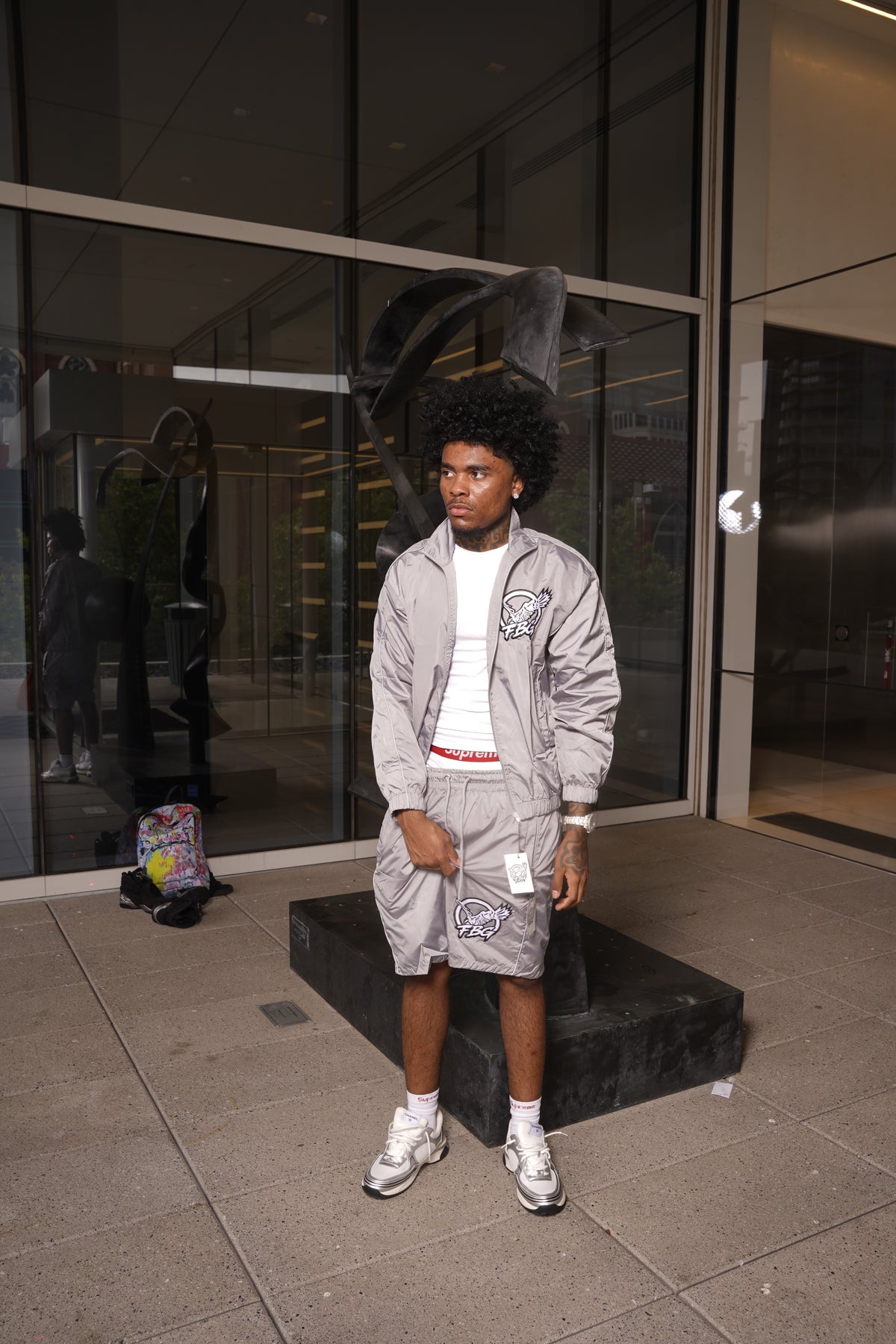 “GREY” FBG WINDBREAKER SET