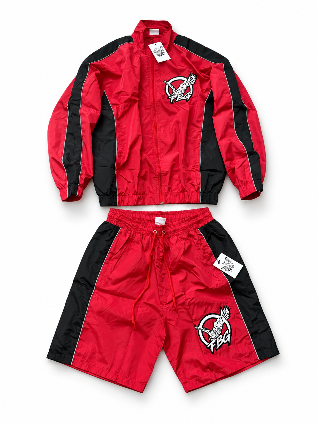 “RED” FBG WINDBREAKER SET